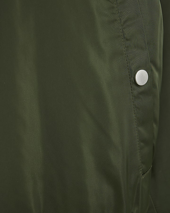 Green padded MA1 bomber jacket