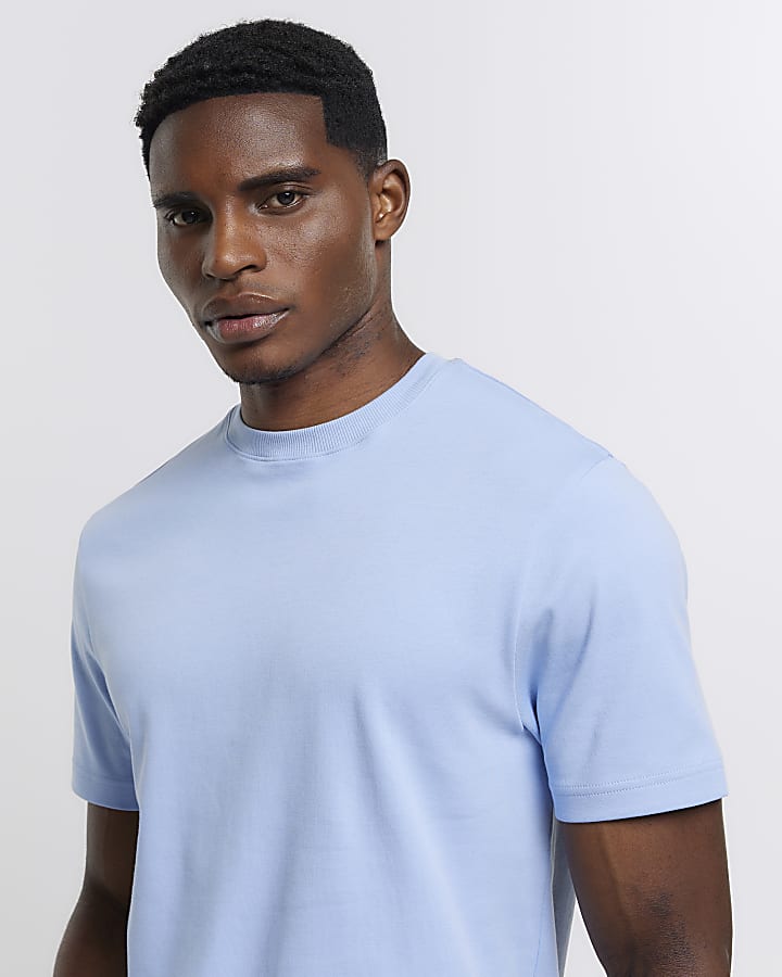 Blue RI Studio Slim Fit T-Shirt