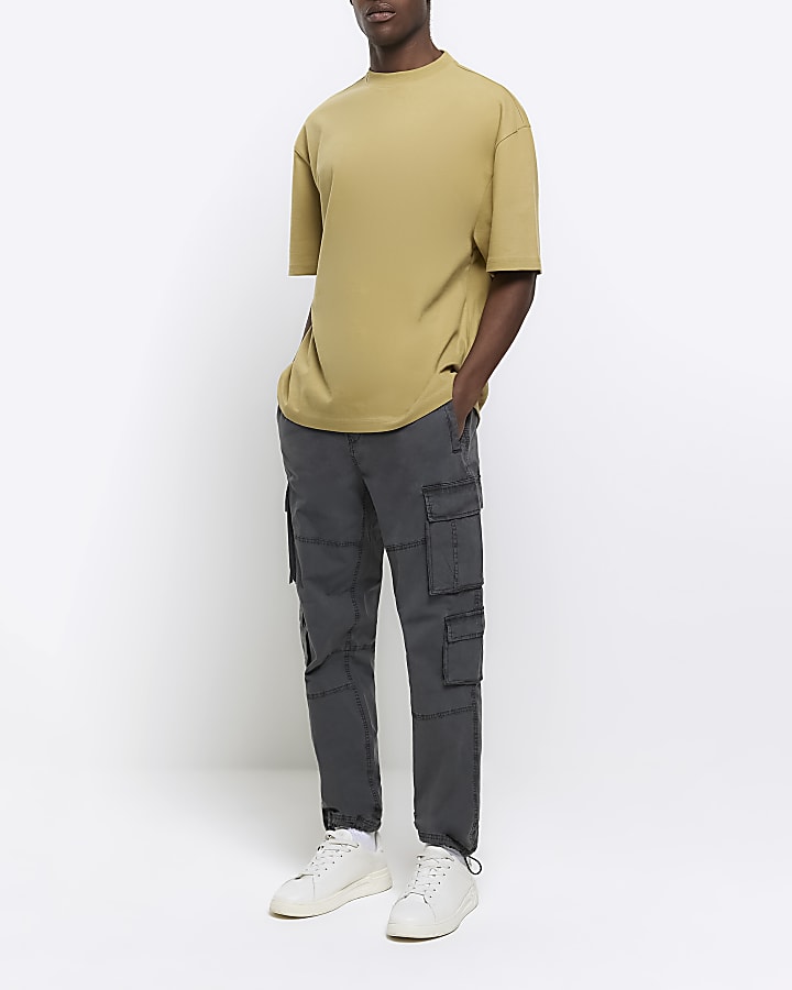 Yellow RI studio oversized fit t-shirt