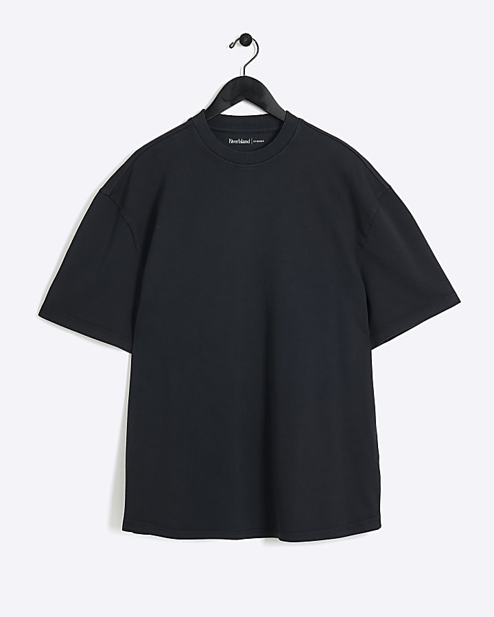 Washed black RI Studio oversized fit t-shirt