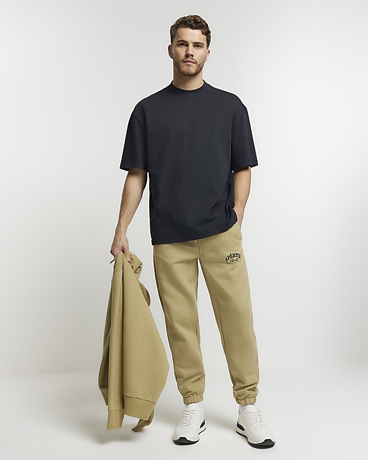 Washed black RI Studio oversized fit t-shirt