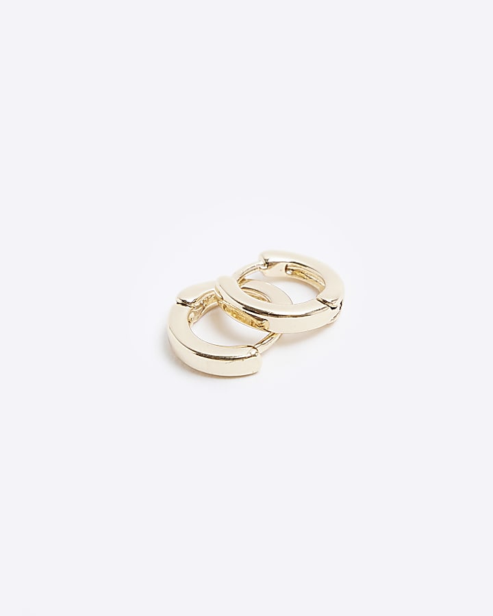 Gold Plated Hoop Earrings