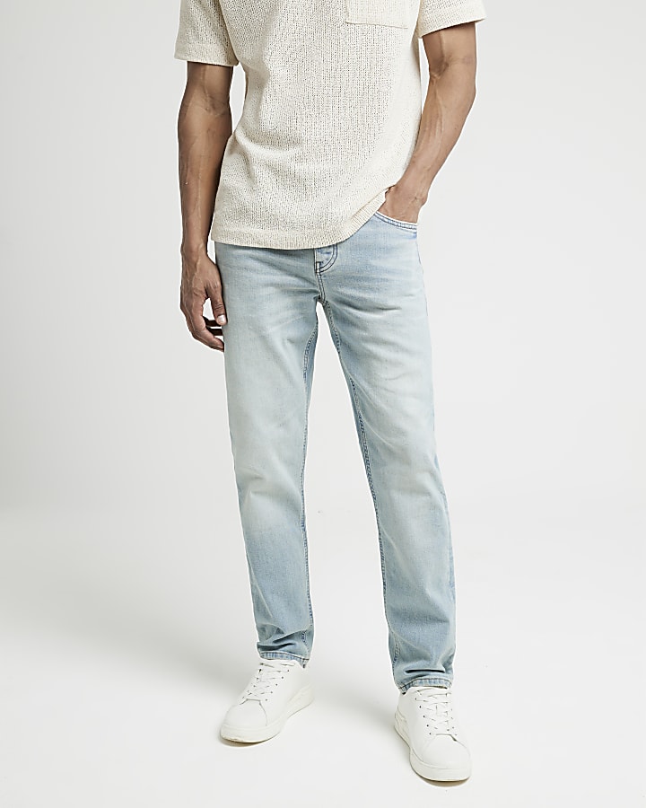 Light blue slim fit jeans
