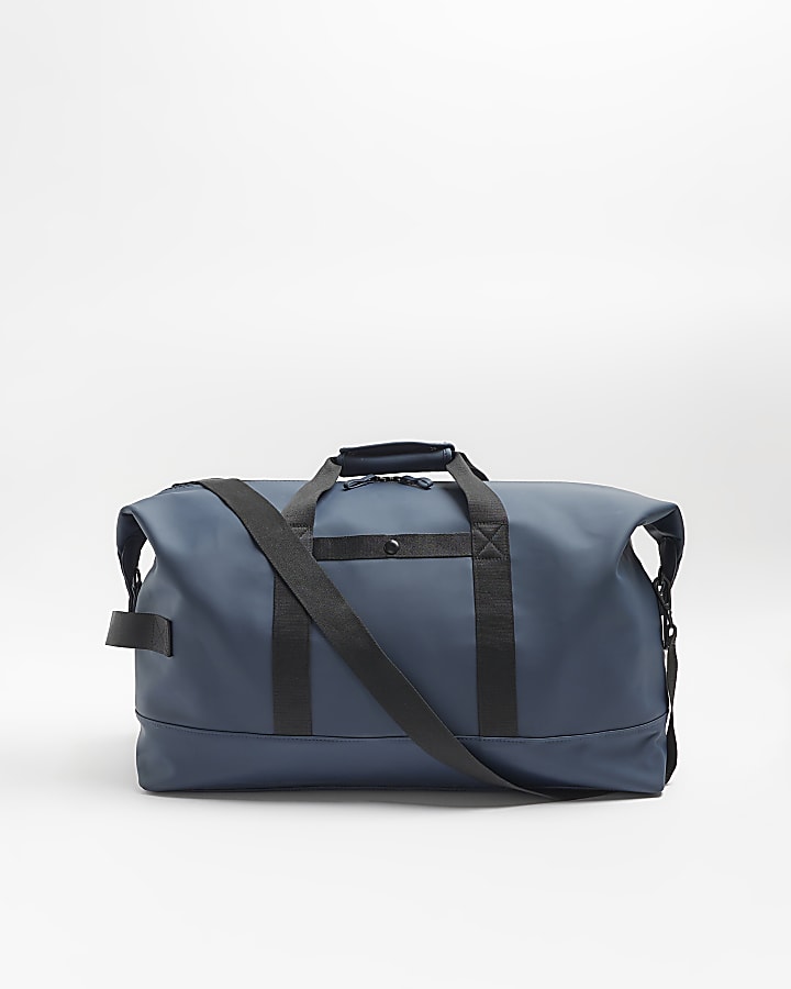 Navy zip travel bag