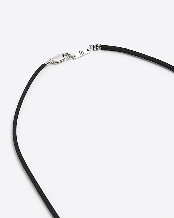 Black Feather Necklace