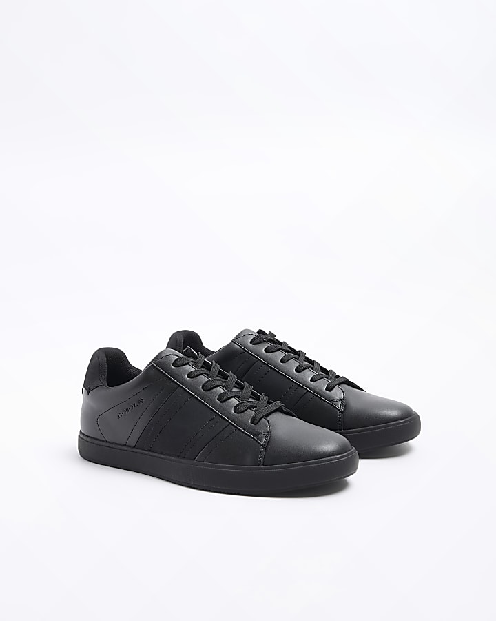 Black Varsity Trainers