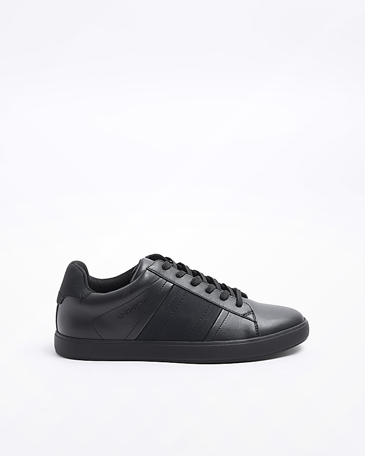 Black Varsity Trainers