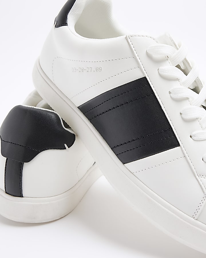 White Varsity Trainers