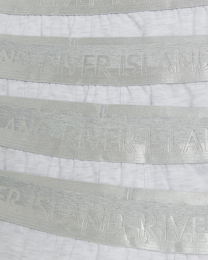 Grey 4 Pack Regular Fit RI Trunks