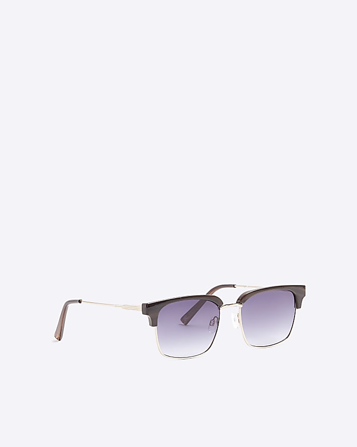 Brown square sunglasses