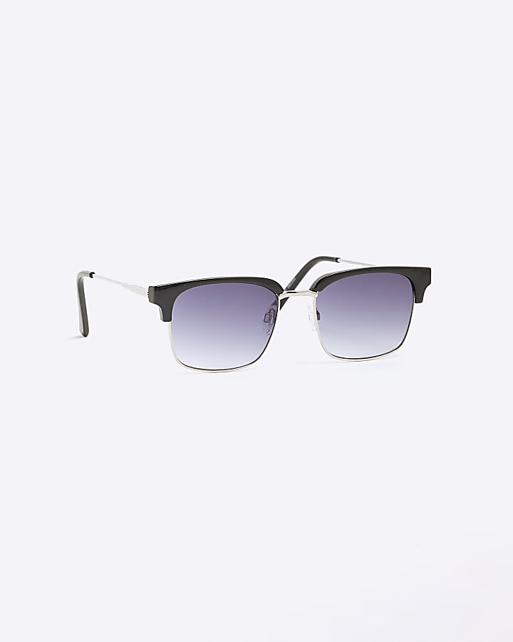 Black Tinted Lenses Square Sunglasses