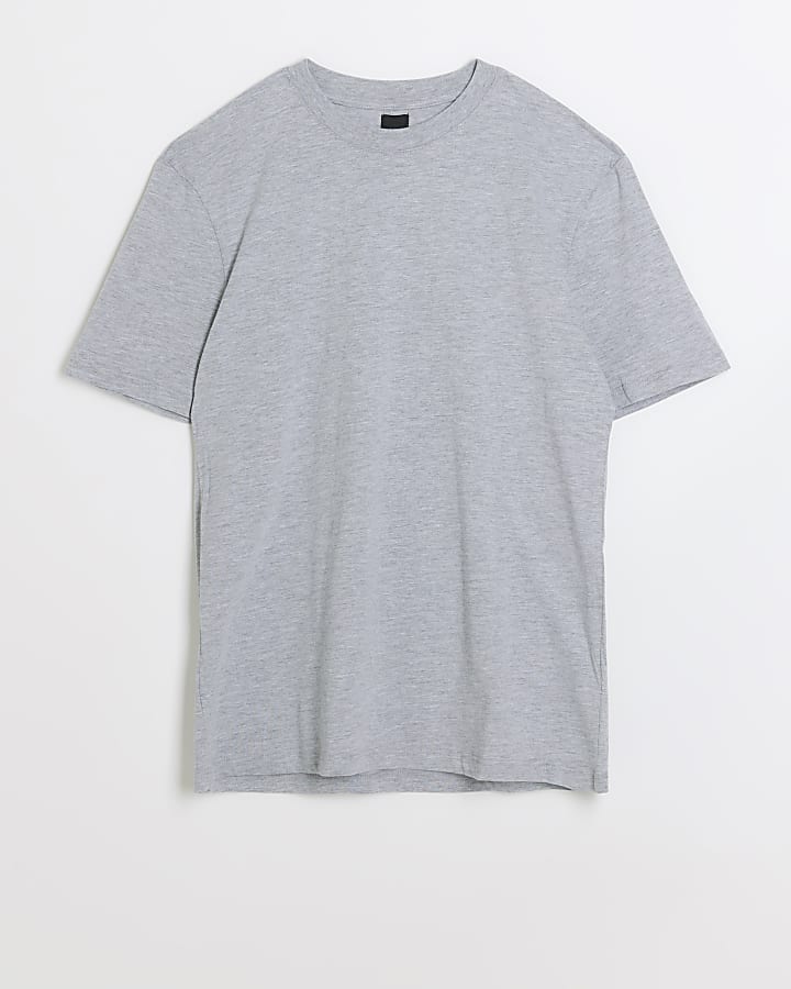 Grey regular fit t-shirt