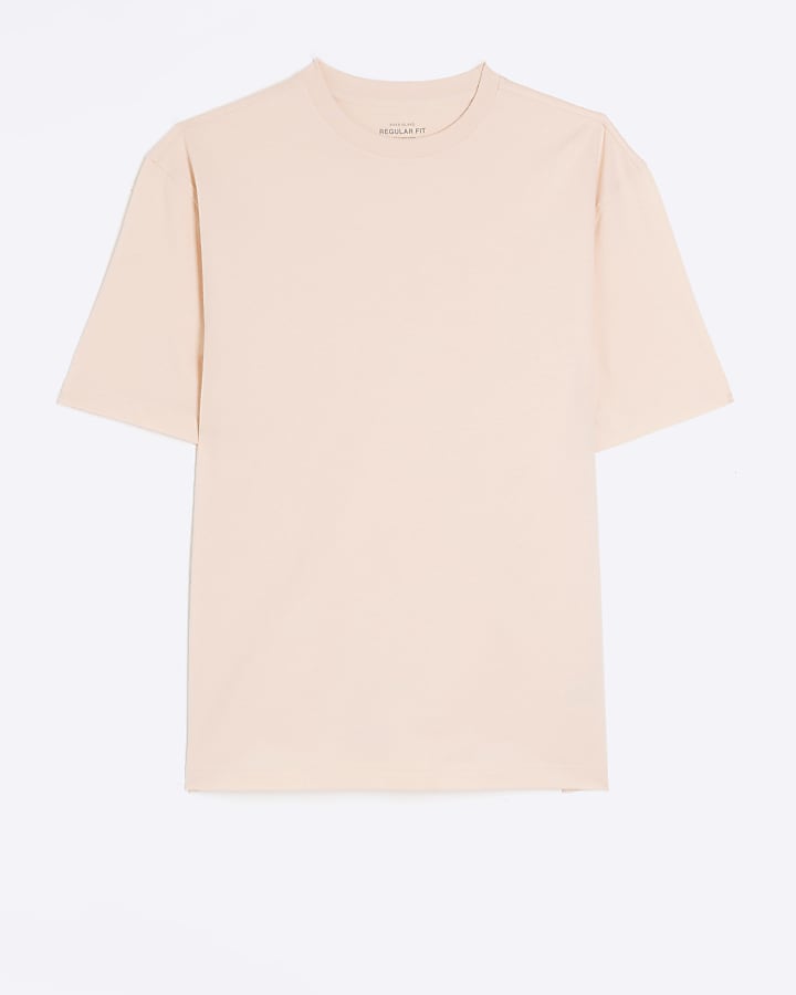 Pink regular fit t-shirt