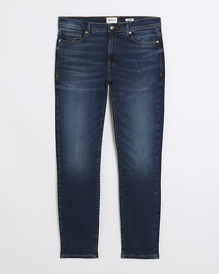 Dark blue skinny fit jeans