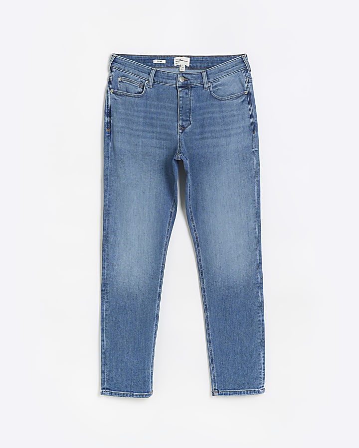 Blue slim fit jeans