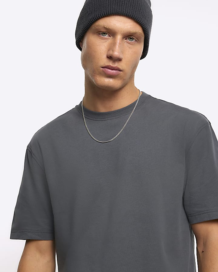 Grey regular fit t-shirt