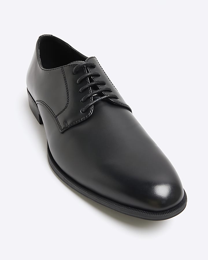 Black Formal Derby Shoes