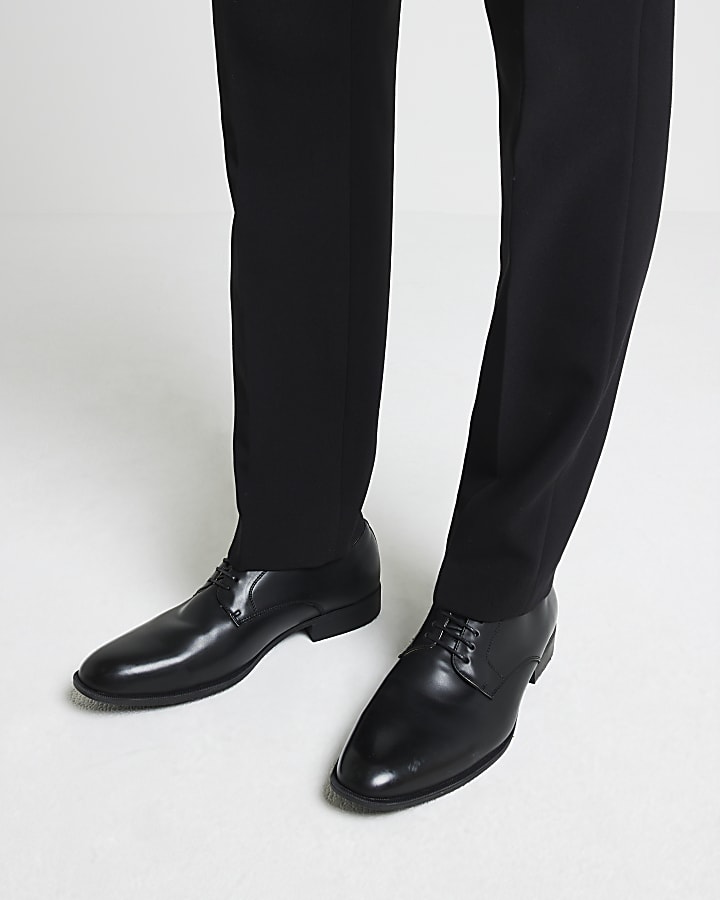 Black Formal Derby Shoes