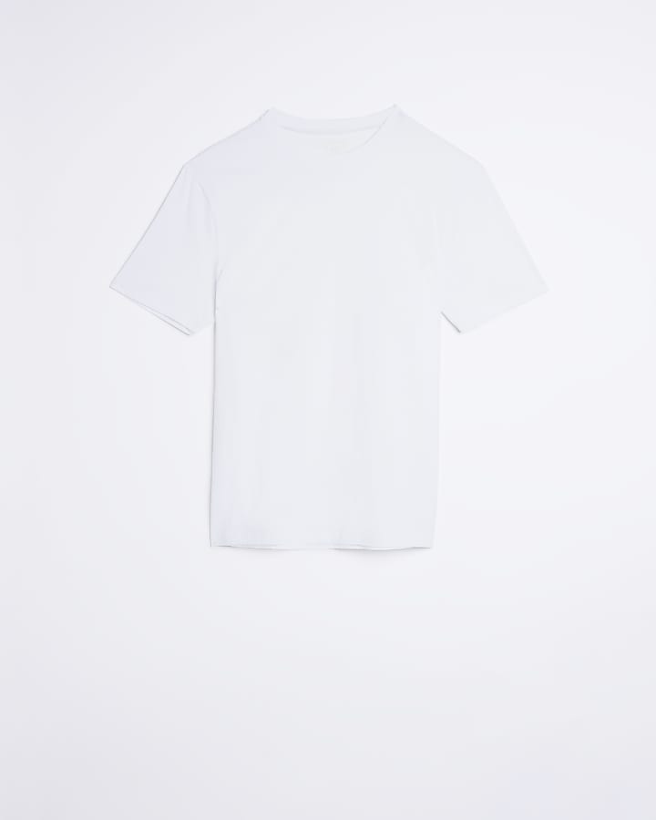 White slim fit t-shirt