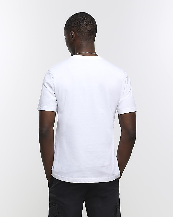 White slim fit t-shirt