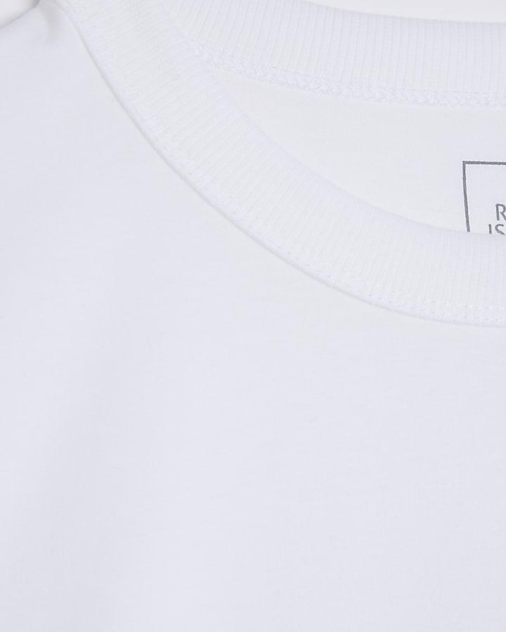White regular fit t-shirt