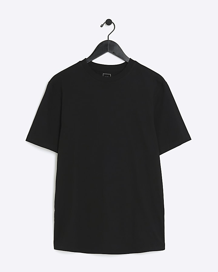 Black slim fit t-shirt