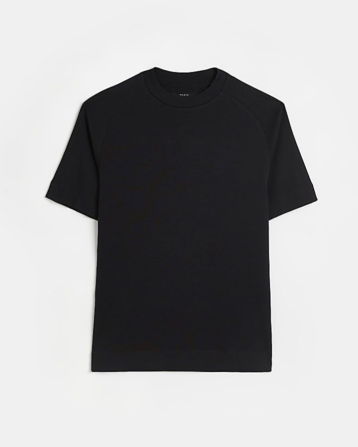 Black RI Studio Muscle fit stretch t-shirt