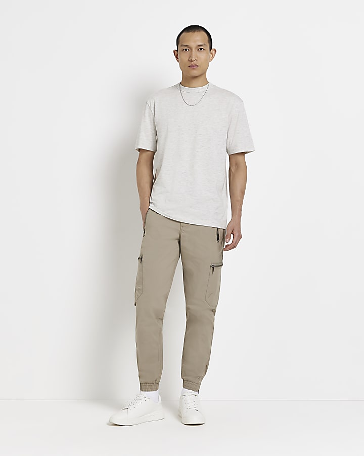 Grey regular fit t-shirt