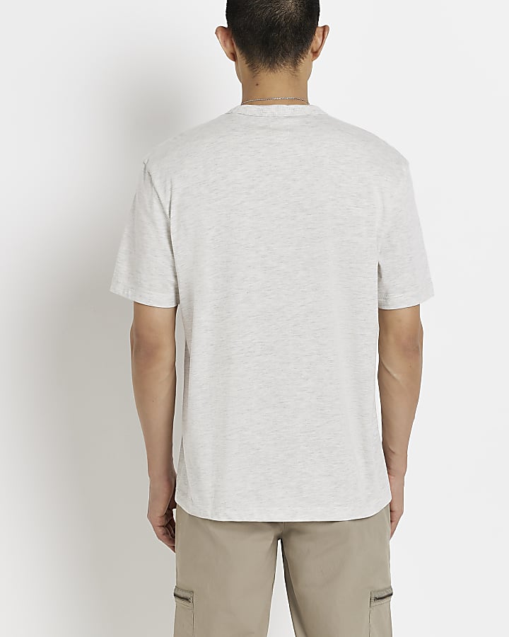 Grey regular fit t-shirt