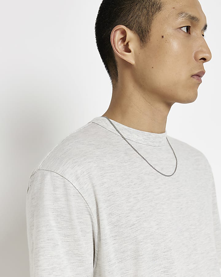 Grey regular fit t-shirt