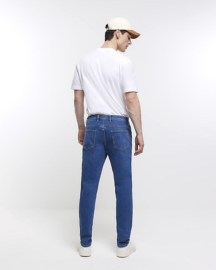 Blue slim fit jeans