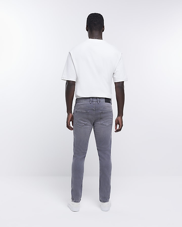 Grey skinny fit jeans