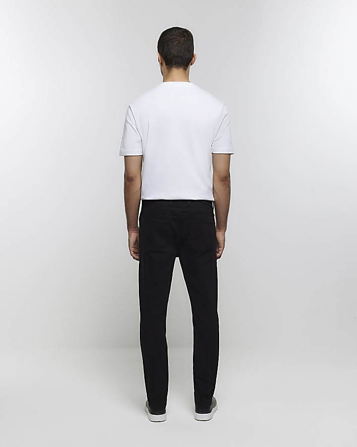 Big and Tall Black Slim Fit Jeans