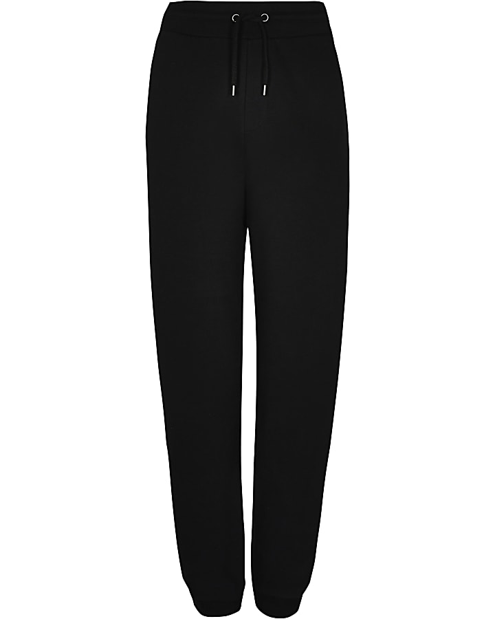 Big & Tall black RI slim fit joggers