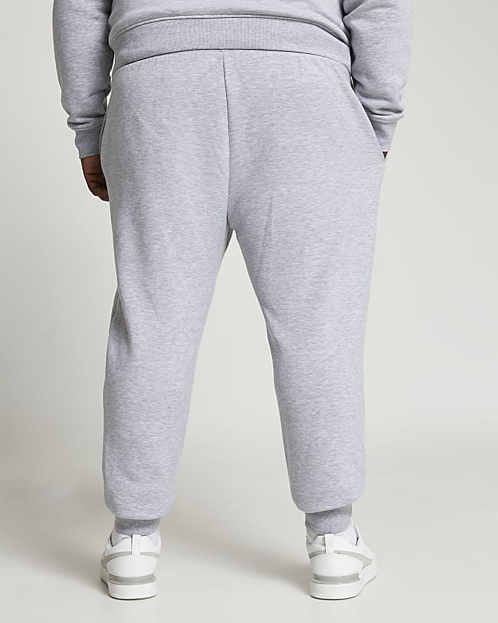 Big & Tall grey RI slim fit joggers