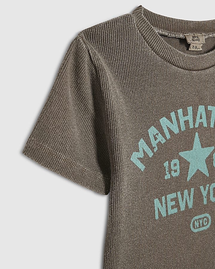 Girls Brown Manhattan T-Shirt