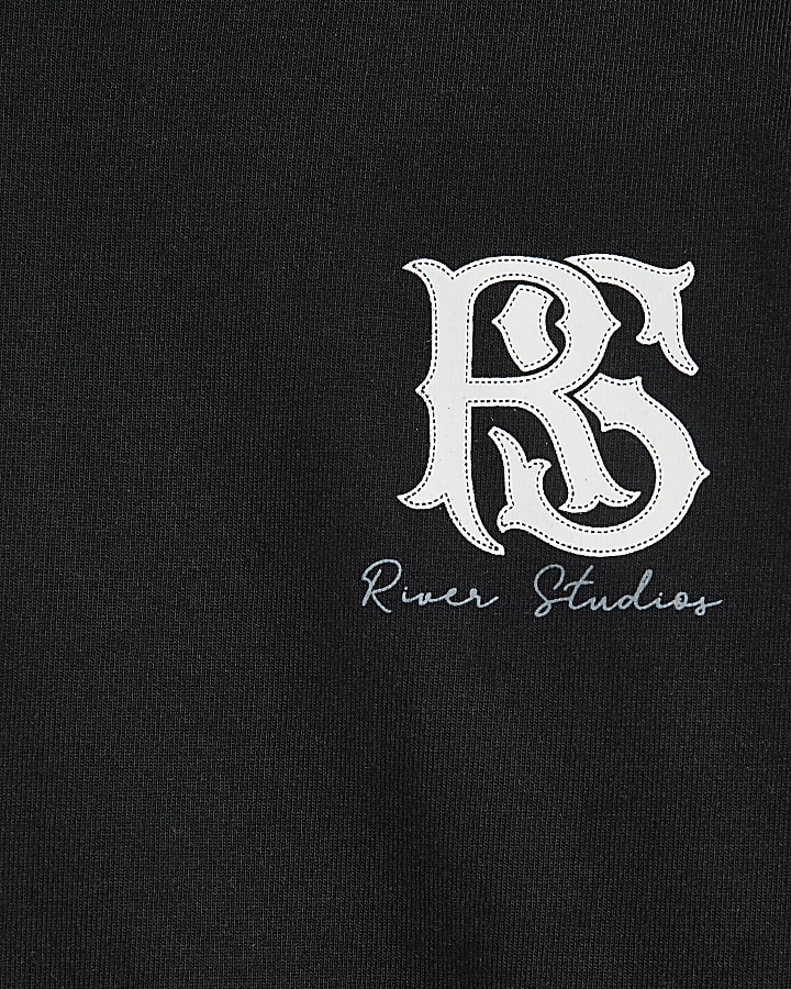 Mini Boys Black River Studios T-Shirt