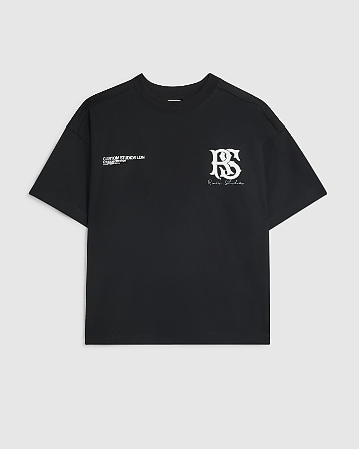 Boys Black River Studios T-Shirt