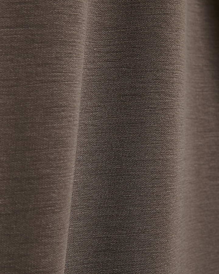 Girls Khaki Soft Touch Wide Leg Trousers