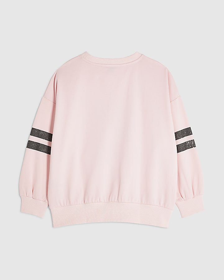 Girls Pink New York 91 Sweatshirt