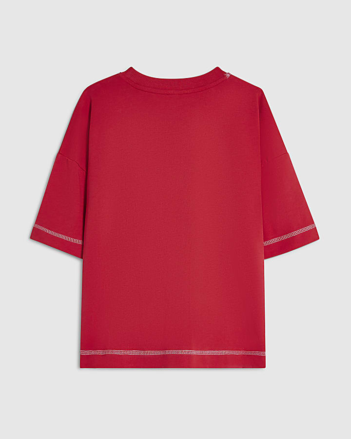 Girls Red Christmas Recipe T-Shirt
