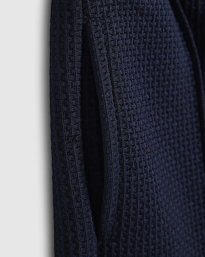 Mini Boys Navy Smart Joggers