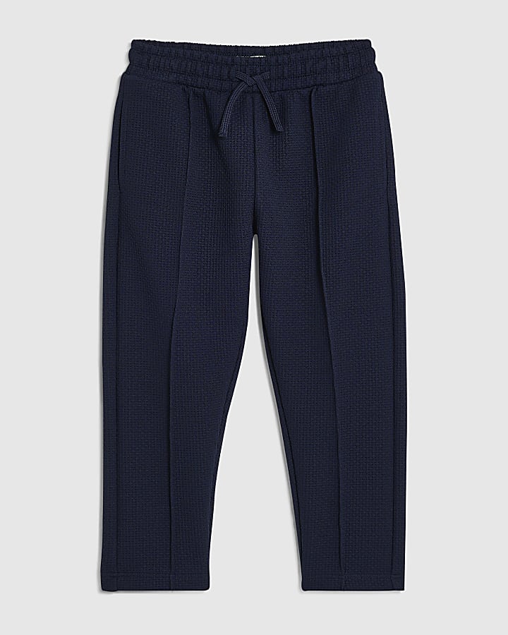 Mini Boys Navy Smart Joggers