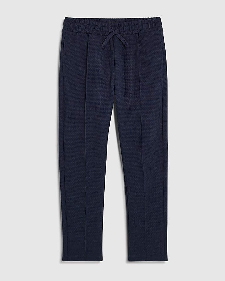 Boys Navy Smart Joggers