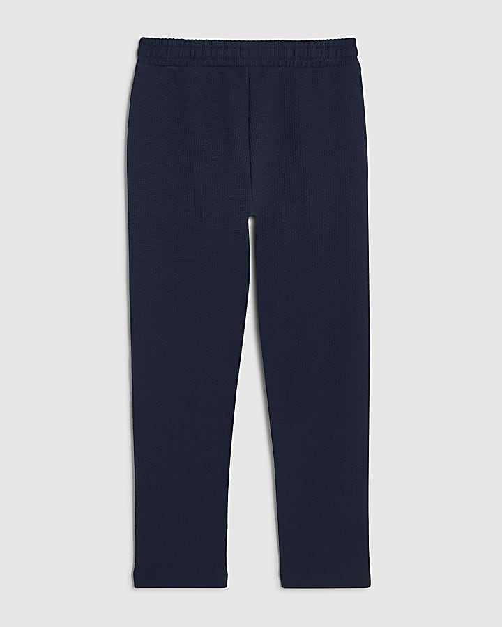 Boys Navy Smart Joggers
