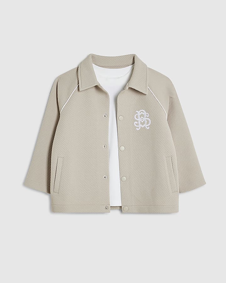 Mini Boys Beige Jacket