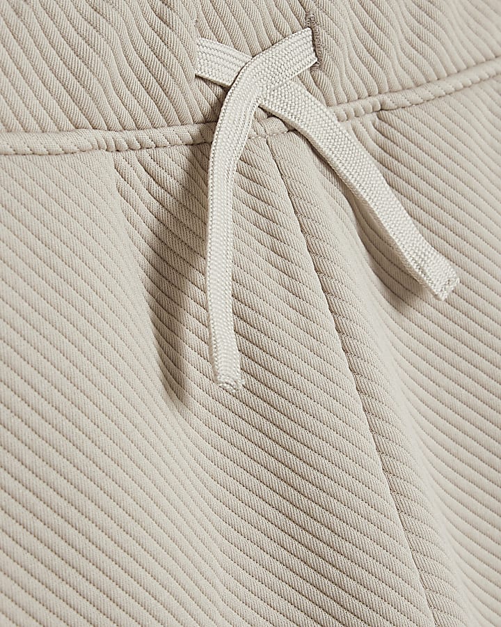 Boys Beige Smart Joggers