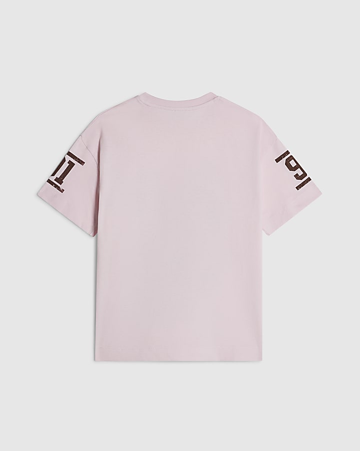 Girls Pink 91 New York T-Shirt