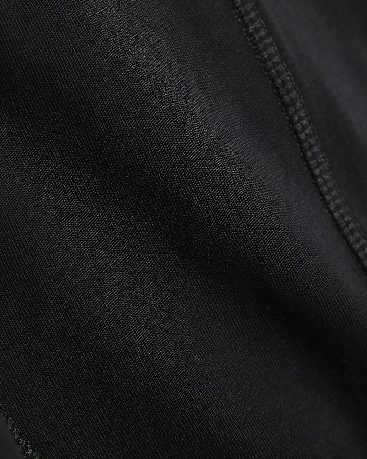 Boys Black Metallic Pack Of 5 Boxers