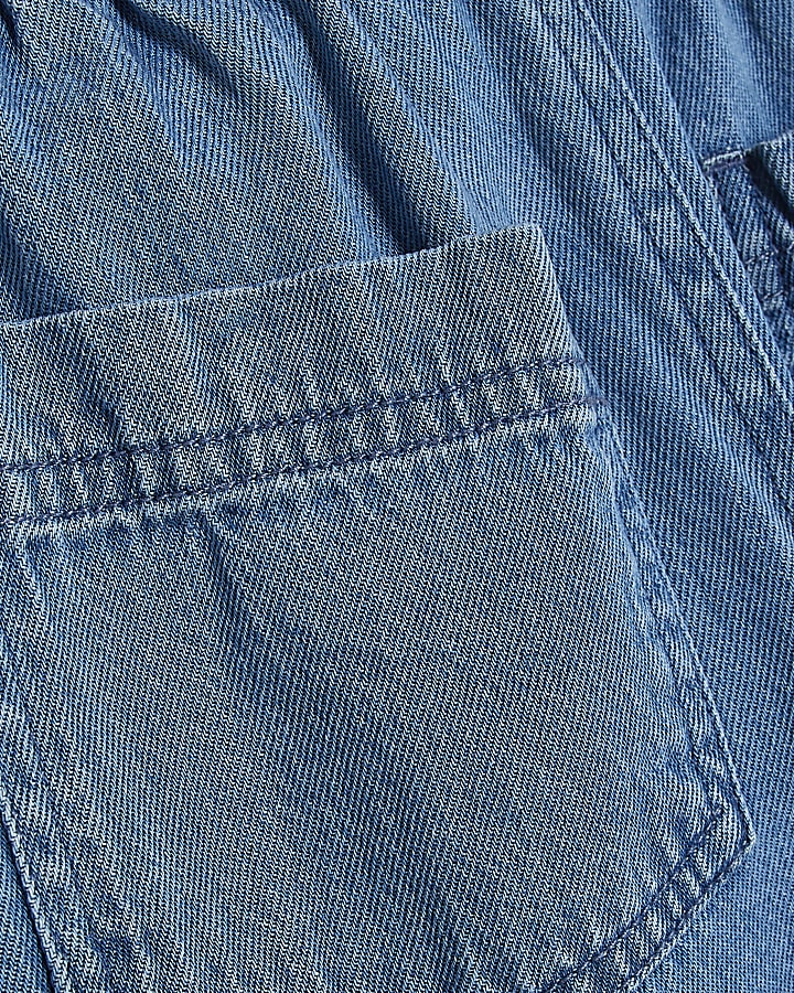 Girls Blue PJ Style Jeans